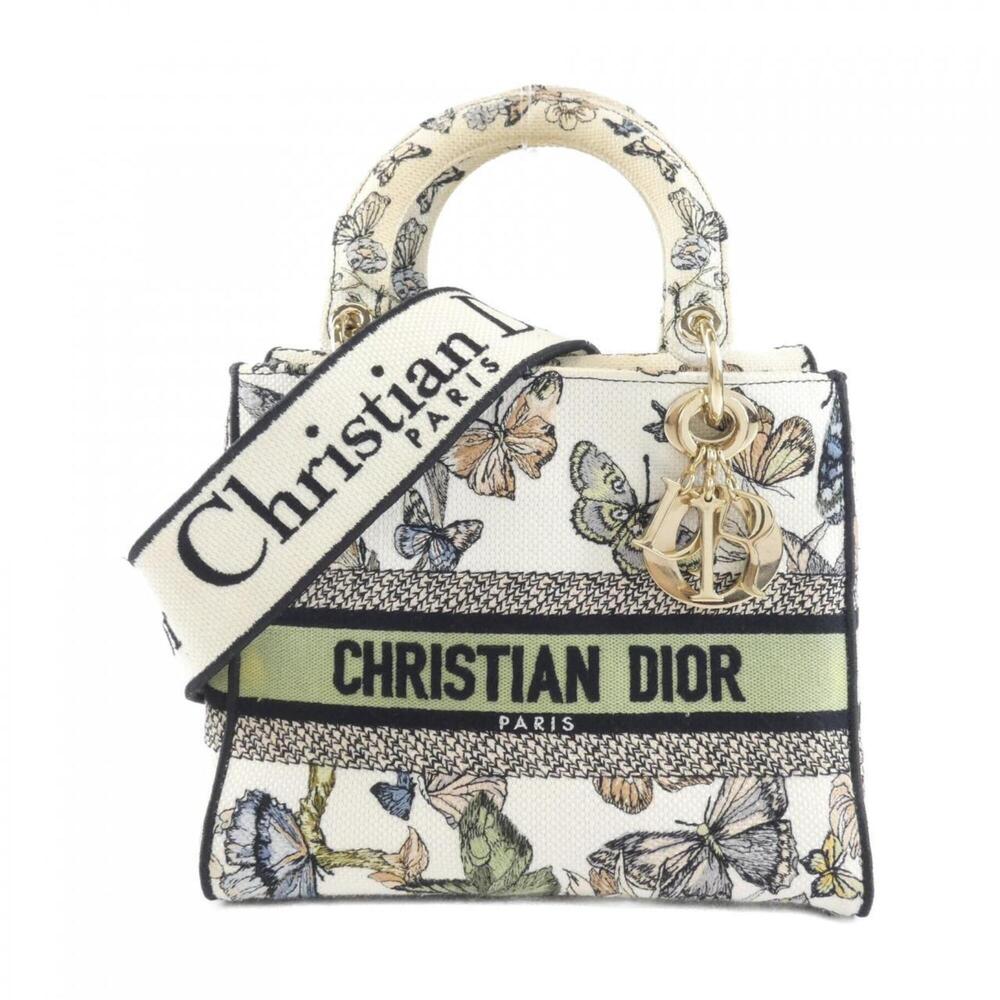 Christian Dior TOILE DE JOUY MEXICO Lady D-Lite Medium Handbag M0565OESR